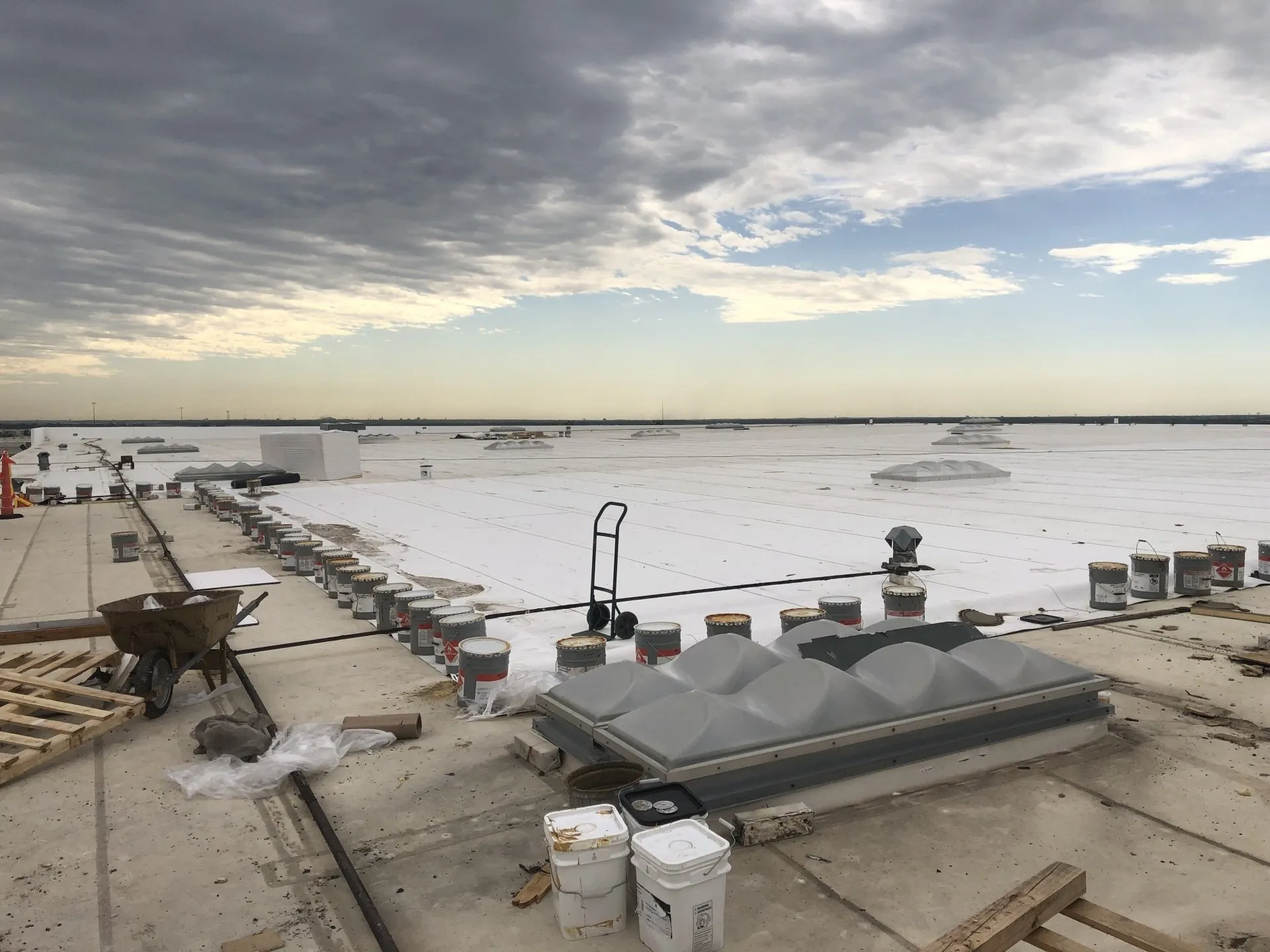 Flat Roofing — Haslet, TX — Super Roofman