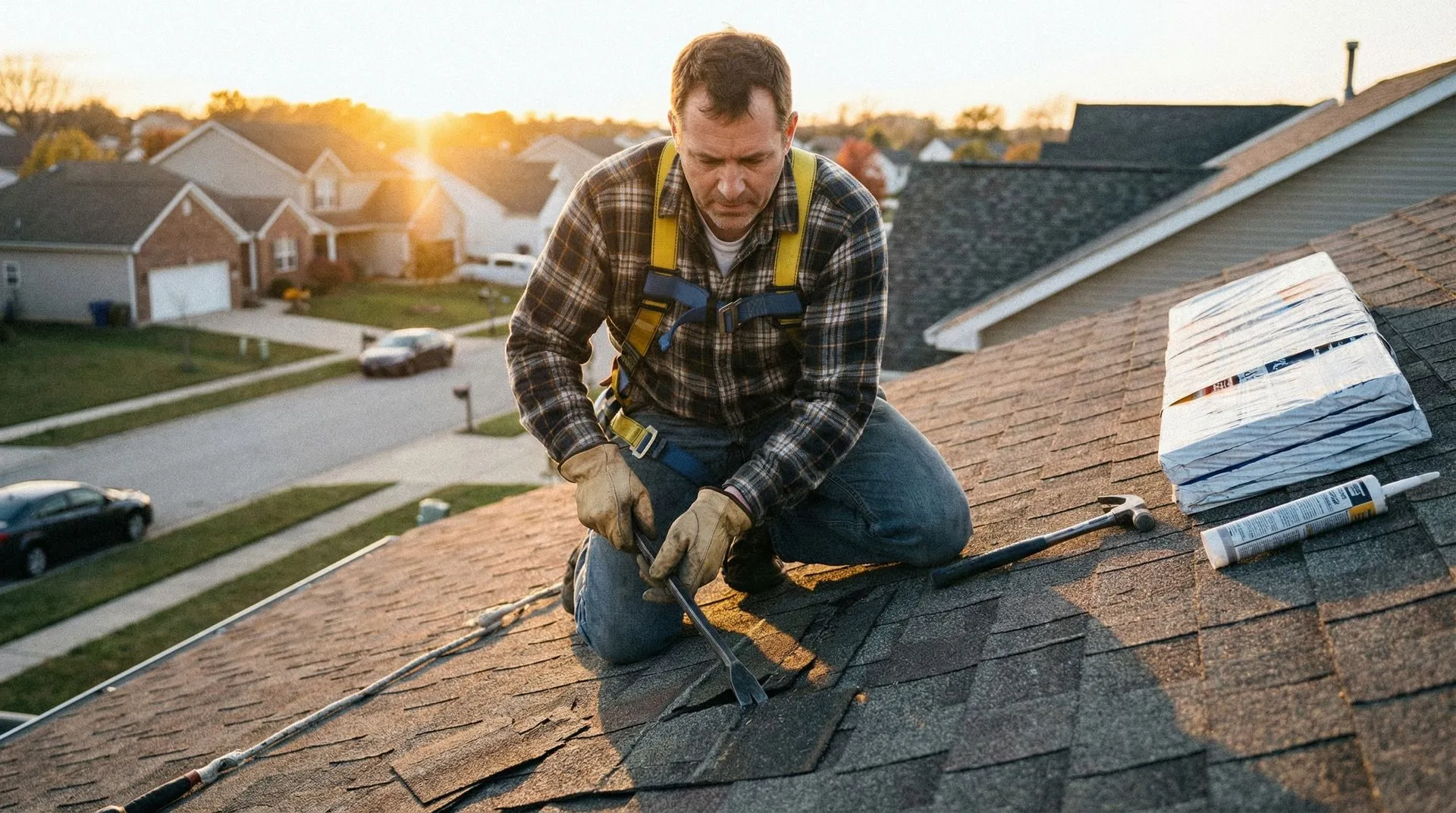 Repair or replace decision for a residential roof — Haslet, TX — Super Roofman